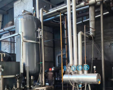 2025年11月25日邯鄲碳素公司30噸導熱油系統在線過濾凈化修復結束